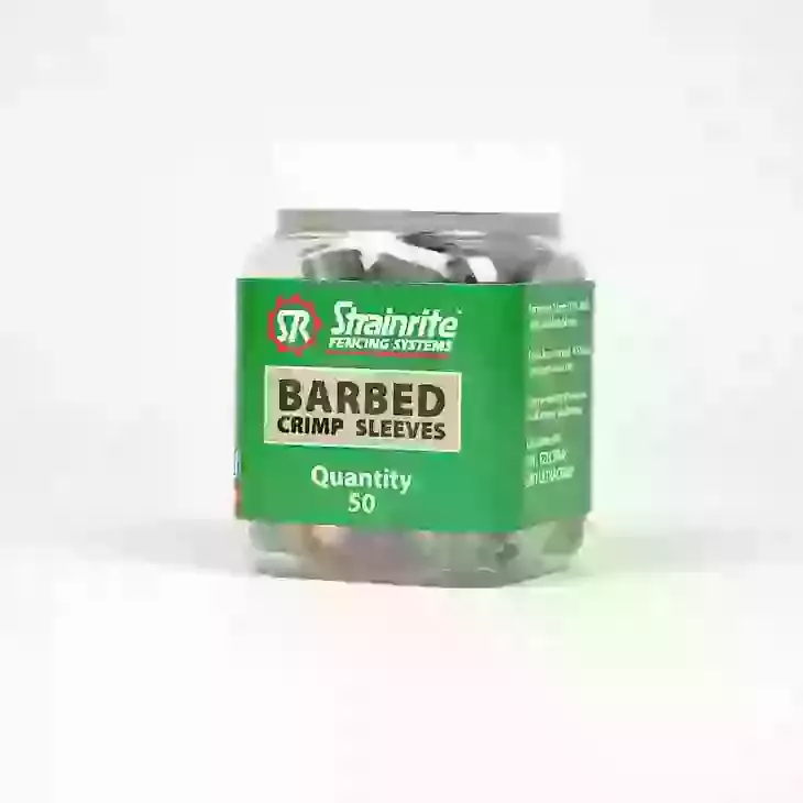 Crimp für Stacheldraht  /50 Stück